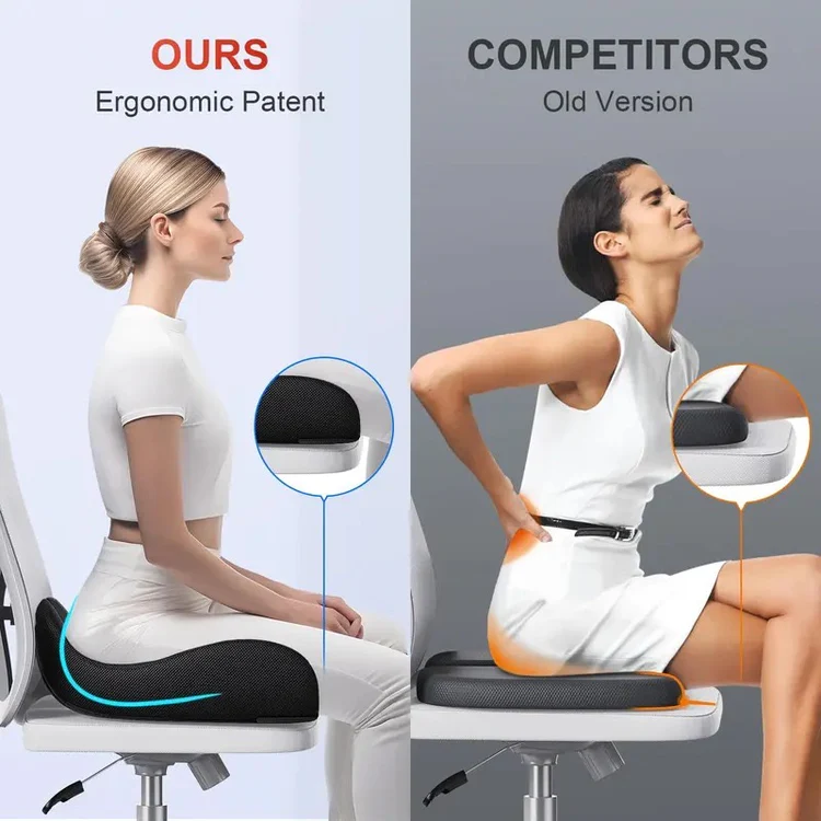 Vertaease Back Support Cushion β Relieve Back Pain in Minutes